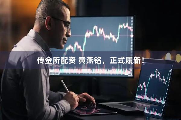 传金所配资 黄燕铭，正式履新！